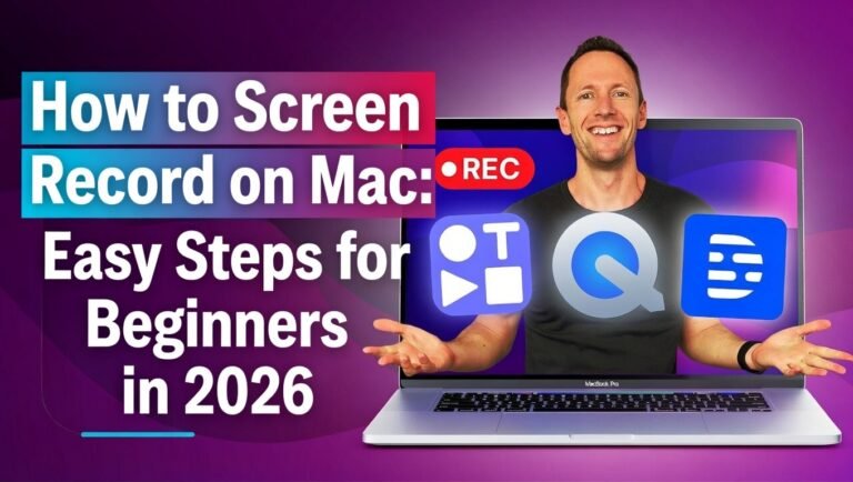How to Screen Record on Mac: Easy Steps for Beginners in 2026