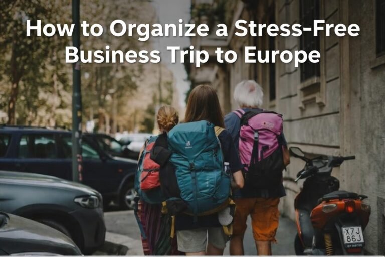 How to Organize a Stress-Free Business Trip to Europe