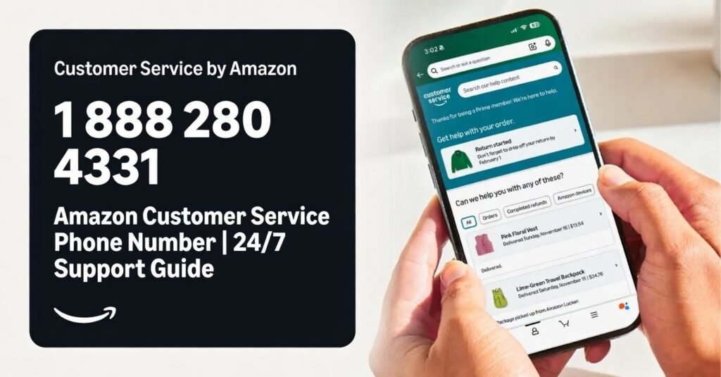 1 888 280 4331 Amazon Customer Service Phone Number | 24/7 Support Guide