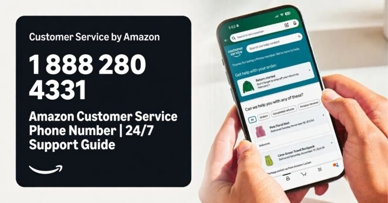 1 888 280 4331 Amazon Customer Service Phone Number | 24/7 Support Guide
