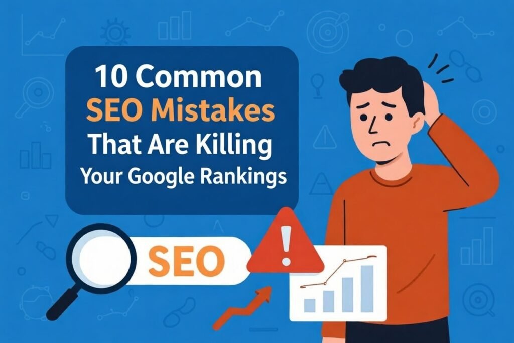 10 Common SEO Mistakes That Are Killing Your Google Rankings