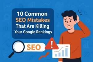 10 Common SEO Mistakes That Are Killing Your Google Rankings?