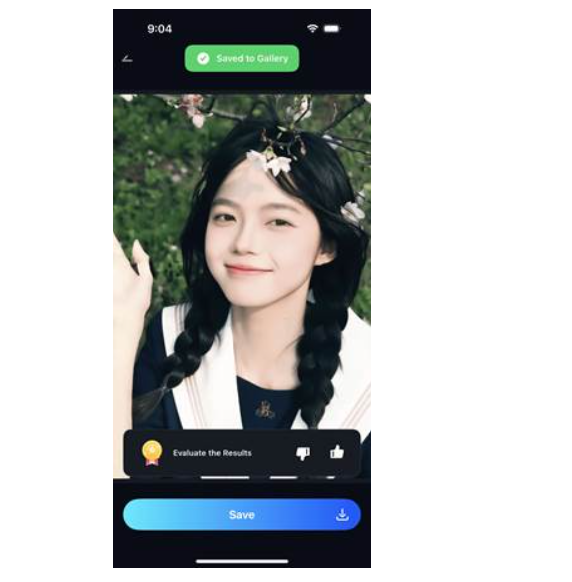 Save the animated post and share it