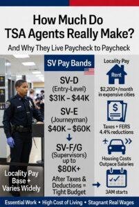 How Much Do TSA Agents Really Make and Why They Live Paycheck to Paycheck