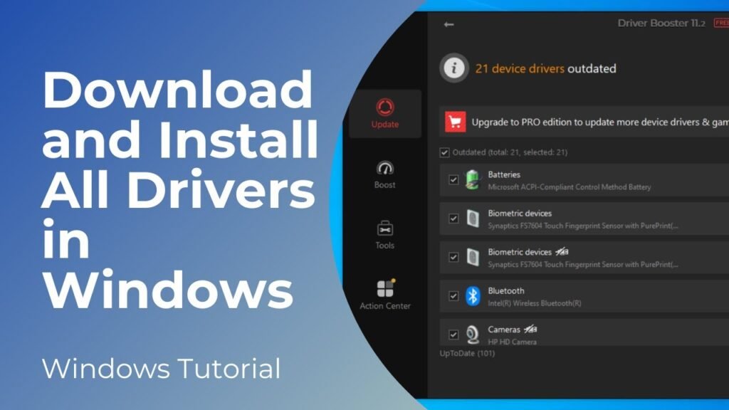 How to Download and Install Drivers Automatically on Windows