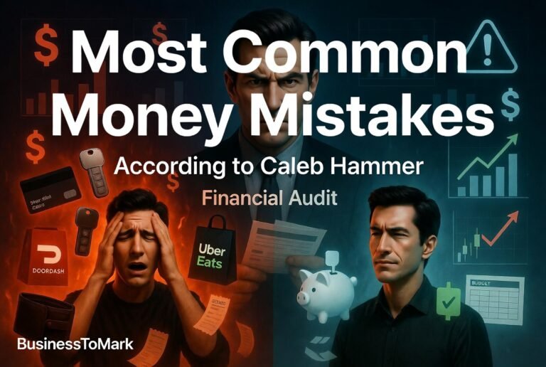 Most Common Money Mistakes People Make According to Financial Audit Star Caleb Hammer