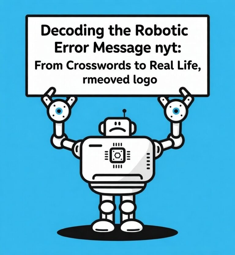 Robotic Error Message nyt