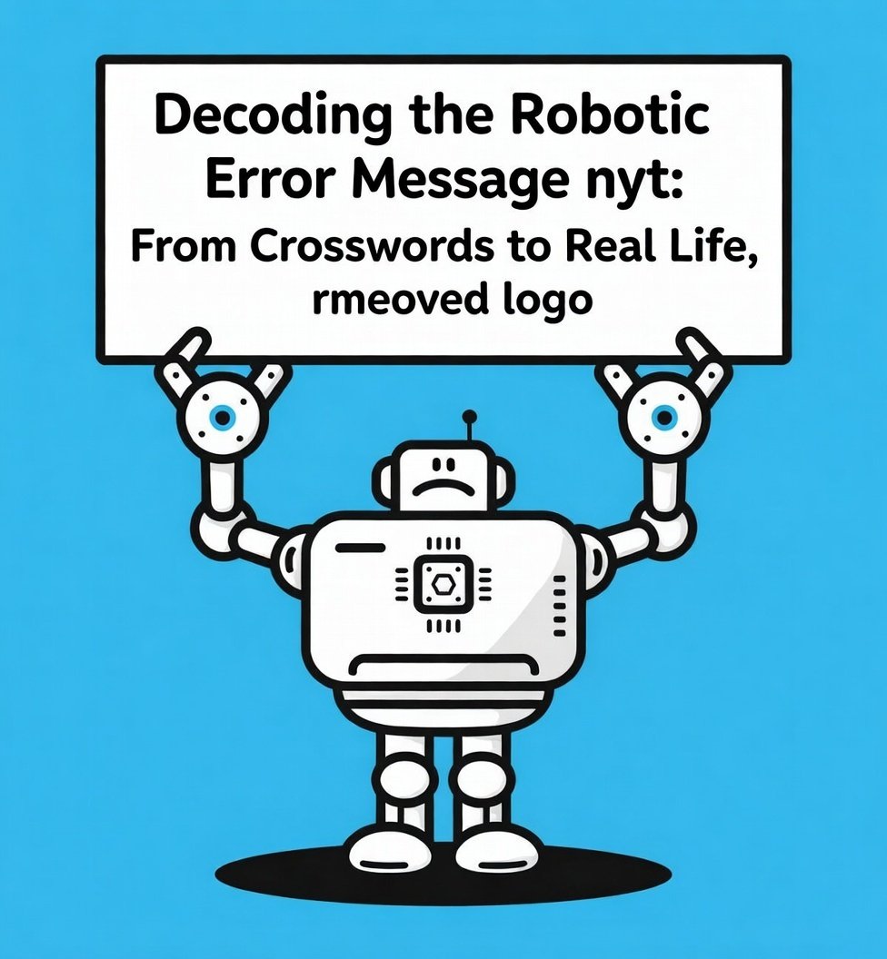 Decoding the Robotic Error Message nyt: From Crosswords to Real Life Decoding the Robotic Error Message nyt: From Crosswords to Real Life