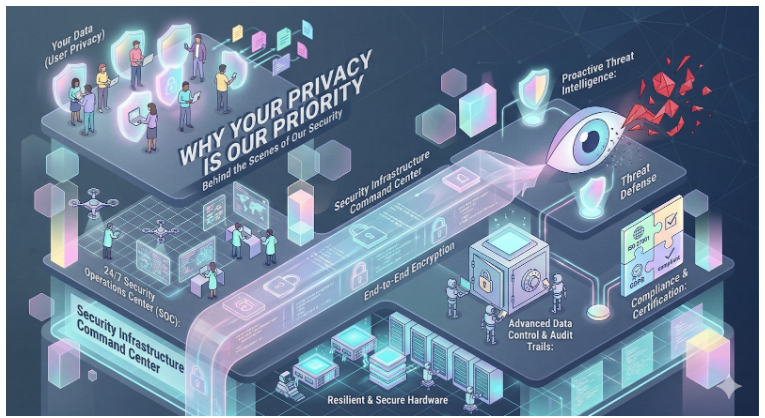 Why Your Privacy is Our Priority: Behind the Scenes of Our Security
