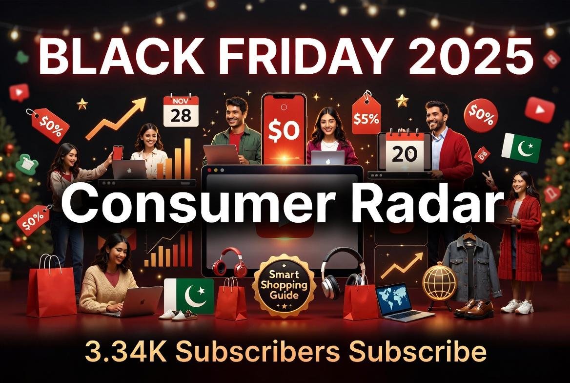 Explore Black Friday 2025 Consumer Radar 3.34k Subscribers Subscribe Guide to Smart Shopping and Record Breaking Deals