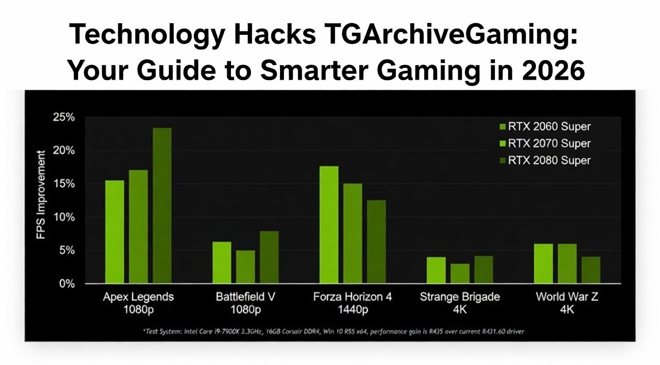 Technology Hacks TGArchiveGaming: Your Guide to Smarter Gaming in 2026