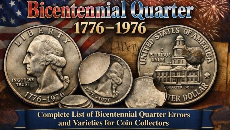 The Complete List of Bicentennial Quarter Errors and Varieties for Coin Collectors?
