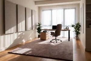 Soundproof Rugs Benefits Noise Reduction Home Office – Creating Your Perfect Quiet Workspace