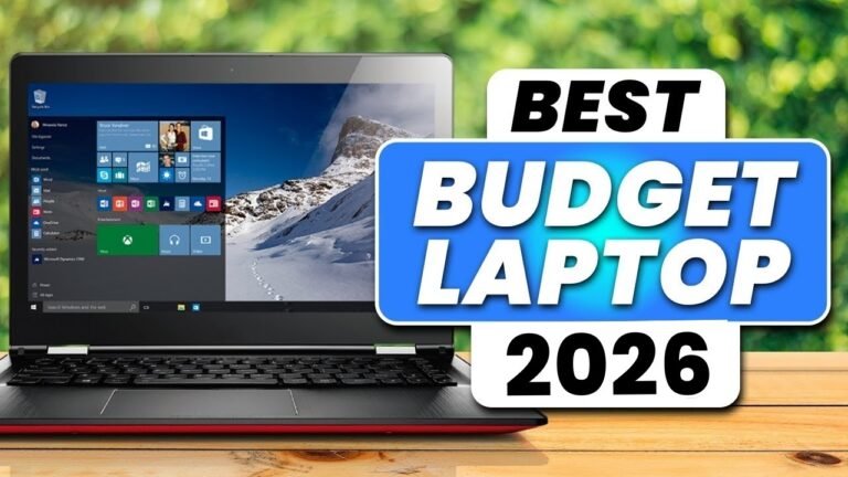 Best budget laptops 2026