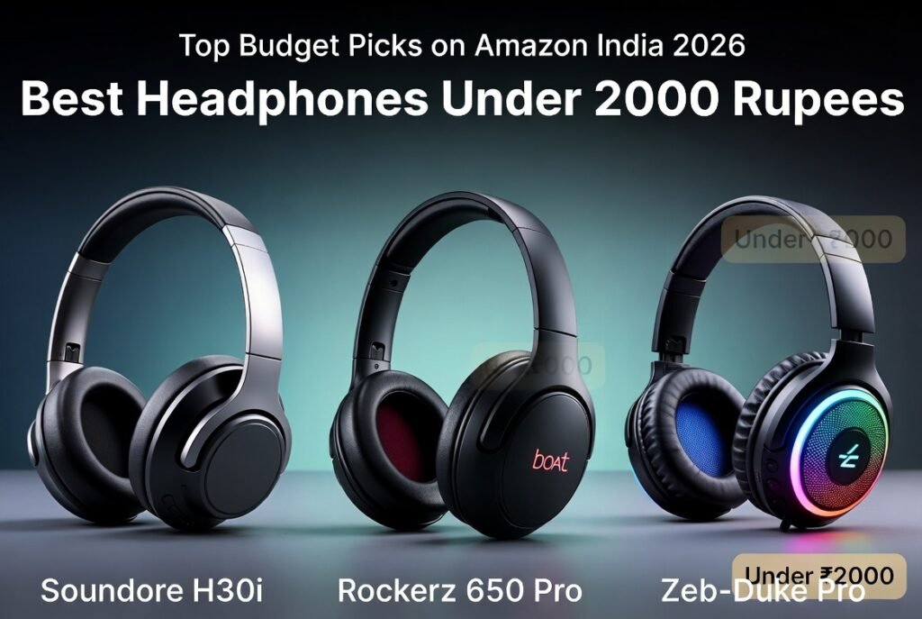 Best Headphones Under 2000 Rupees on Amazon India 2026