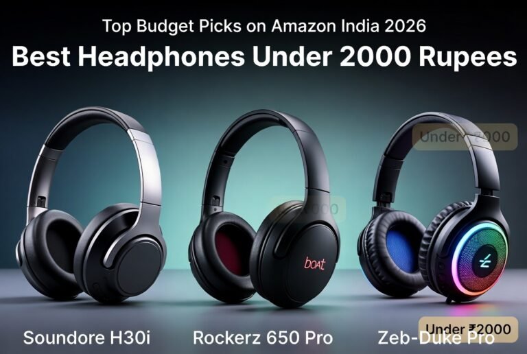Best Headphones Under 2000 Rupees on Amazon India 2026: Top 10 Budget Picks Reviewed
