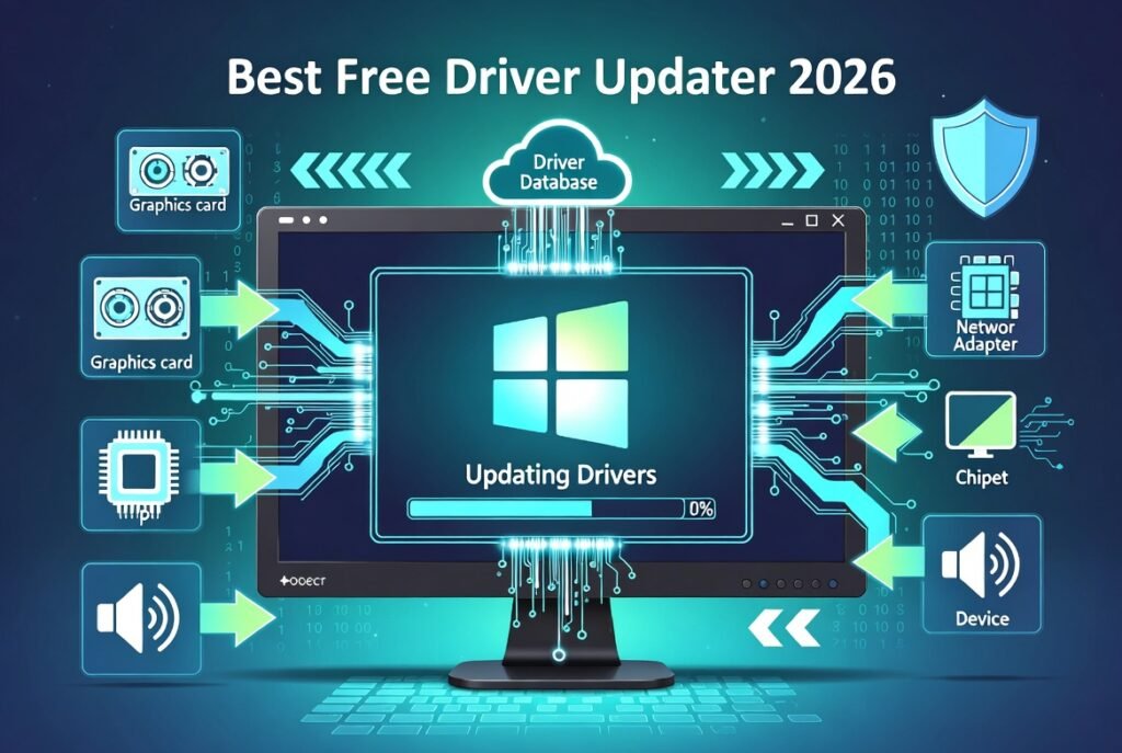 Get the best free driver updater software for Windows PC automatic update tool to boost performance and fix errors safely.