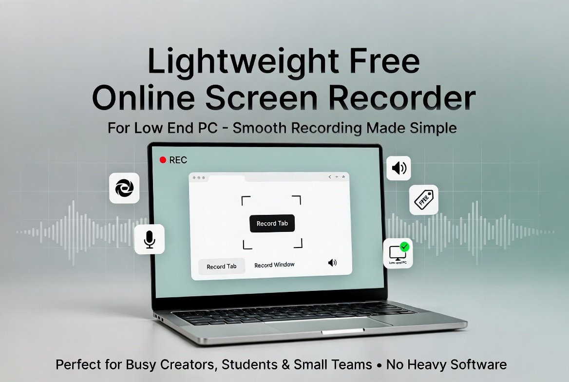 How to Record Smoothly on a Modest Computer: A Practical Guide for Everyday Use