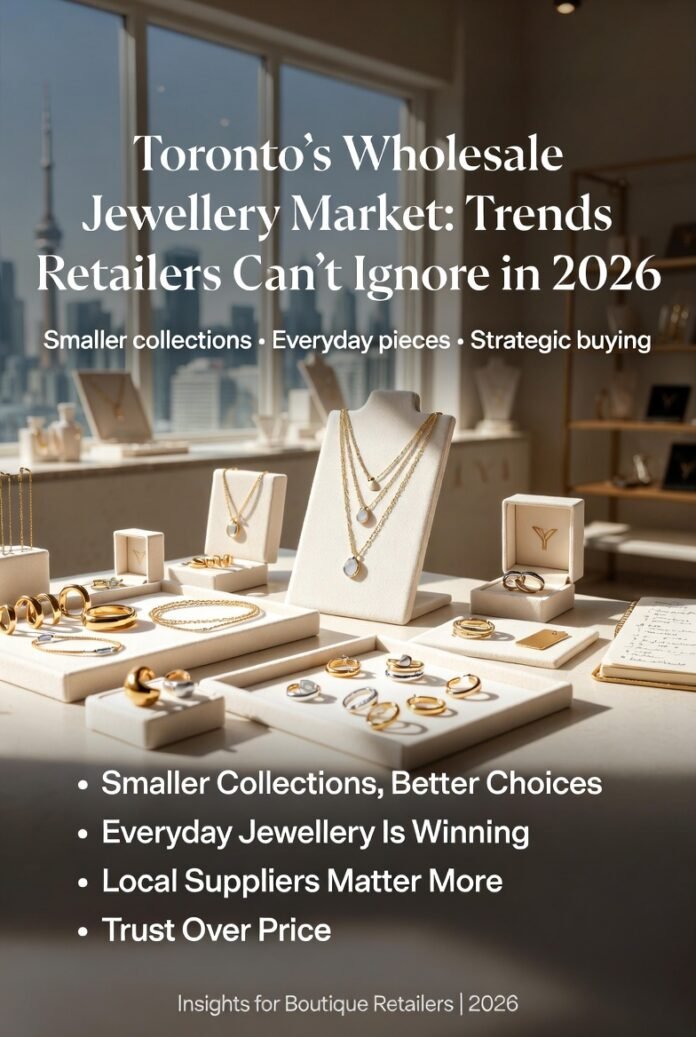 Toronto’s Wholesale Jewellery Market: Trends Retailers Can’t Ignore in 2026