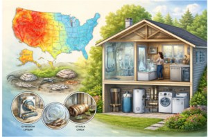 Water Hardness in the US: Causes and Effects on Homes