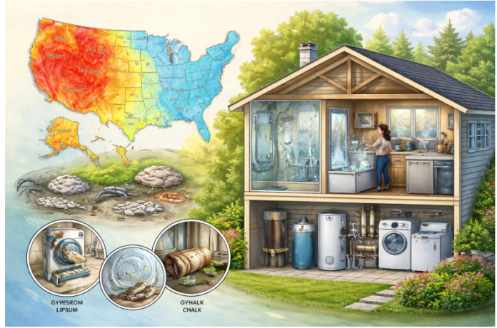 Water Hardness in the US: Causes and Effects on Homes