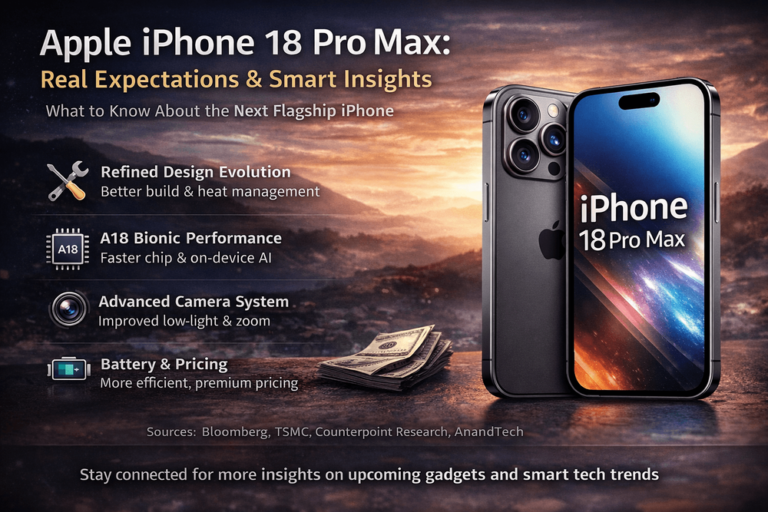 Apple iPhone 18 Pro Max: Expected Design, Camera, Battery, and Performance Insights for Future Buyers