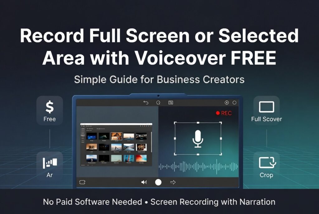 How to Make Clear Screen Videos Without Paying for Software