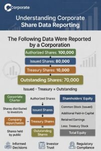 What Does “The Following Data Were Reported by a Corporation” Mean?
