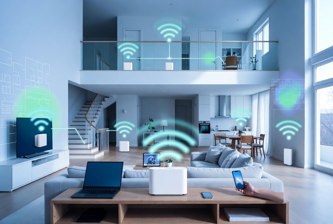 How to Set Up Home WiFi Mesh System in a Large House