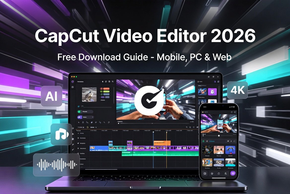 CapCut Video Editor Free Download for PC and Mobile? A Complete 2026 Guide