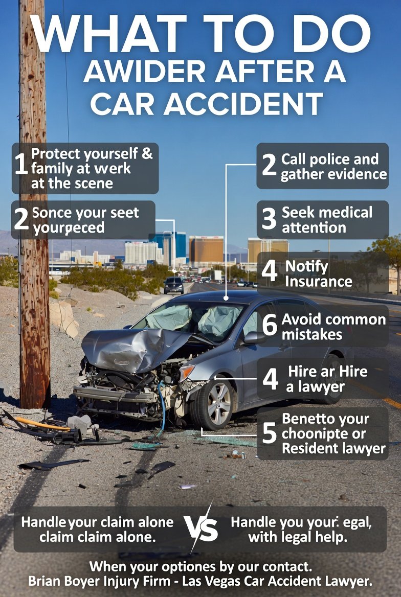What To Do After A Las Vegas Car Accident And How A Lawyer Can Help