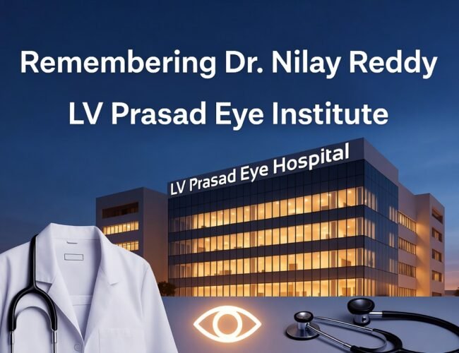 What Happened to Dr Nilay Reddy at LV Prasad Eye Hospital Hyderabad?