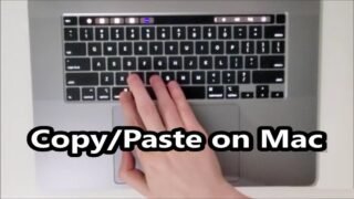 How to Copy and Paste on a MacBook