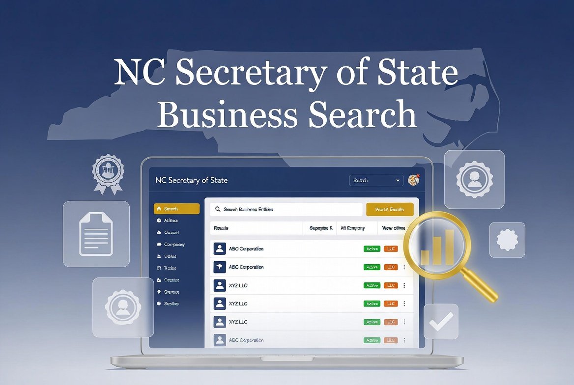 How to Use NC Secretary of State Business Search to Find Company Information?