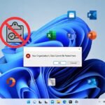 How to Fix the &ldquo;Your Organization&rsquo;s Data Cannot Be Pasted Here&rdquo; Error in Windows or Microsoft Apps?