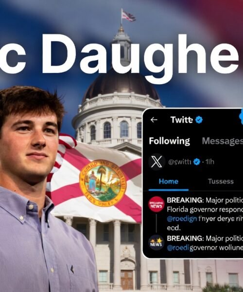 What is Eric Daugherty Known For in Political News and Social Media Coverage?