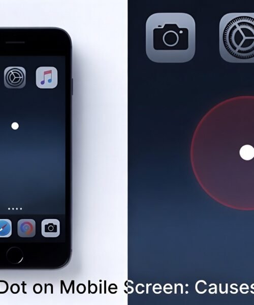 What Does a White Dot on a Mobile Screen Mean and How Can You Fix It?