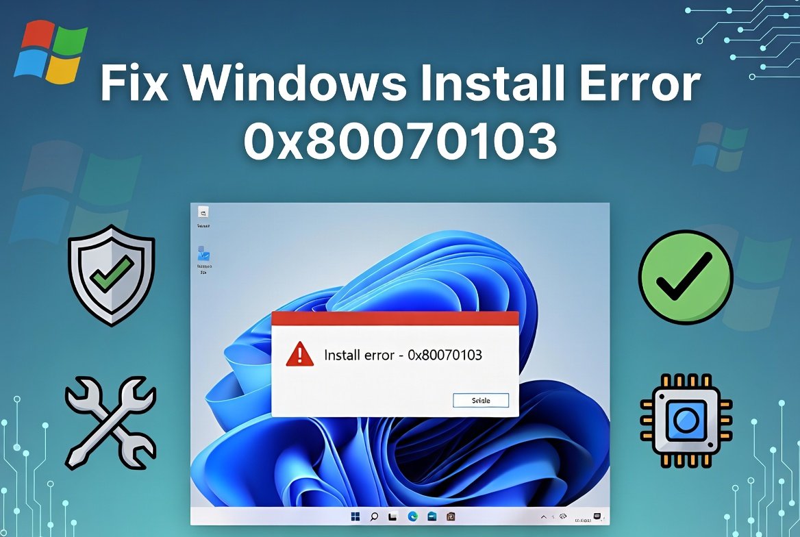 How to Fix Windows Install Error – 0x80070103 When Updating Drivers or System Updates?