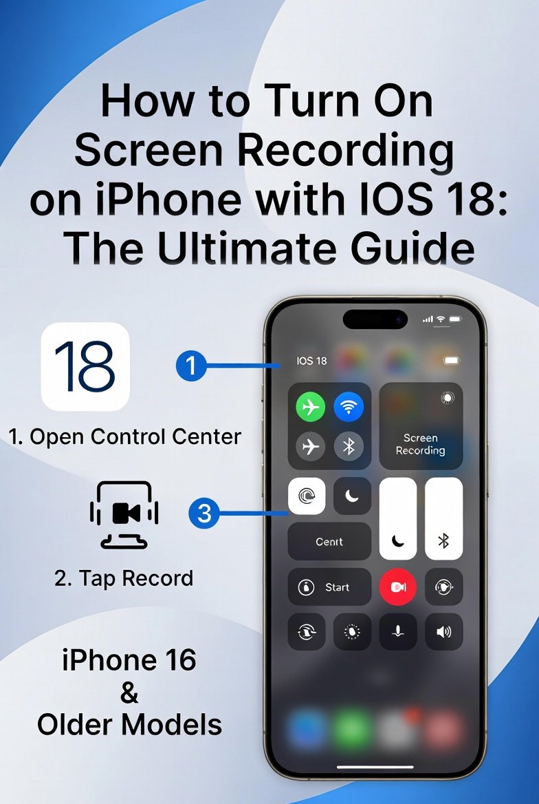 How to Turn On Screen Recording on iPhone with iOS 18: The Ultimate Guide for iPhone 16 and Older Models