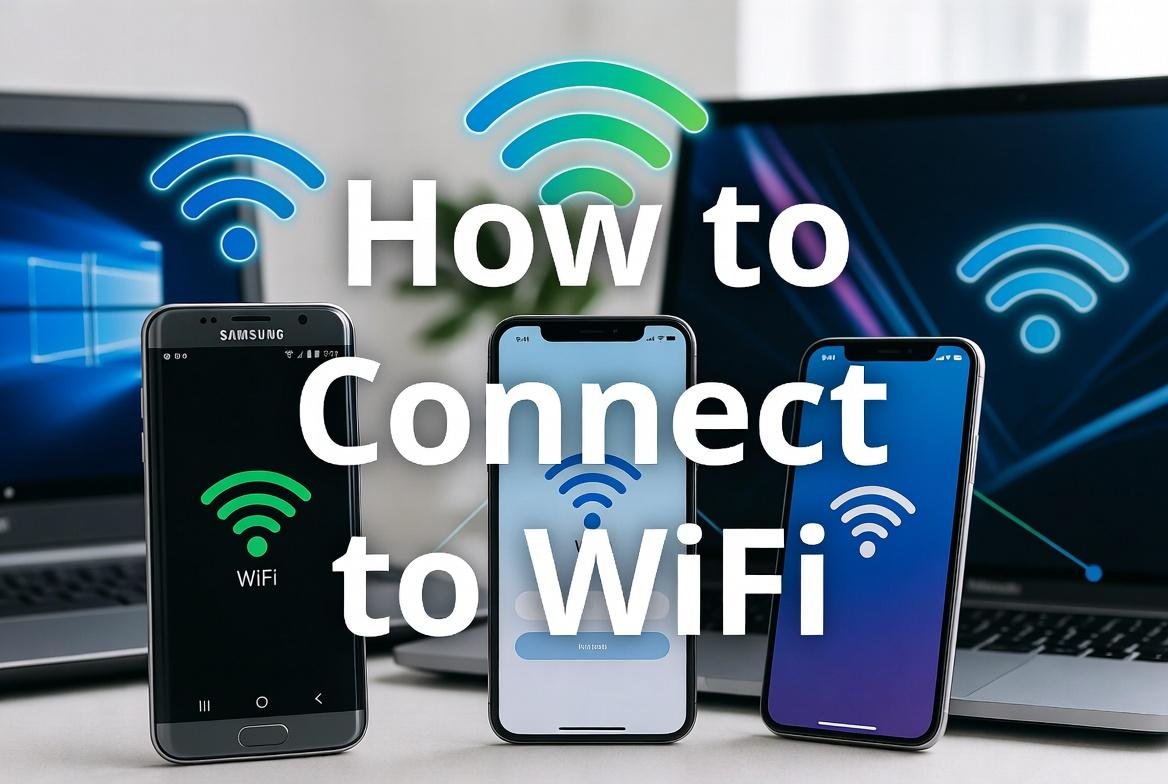 How to Connect to WiFi on Android, iPhone, Windows, and Mac?