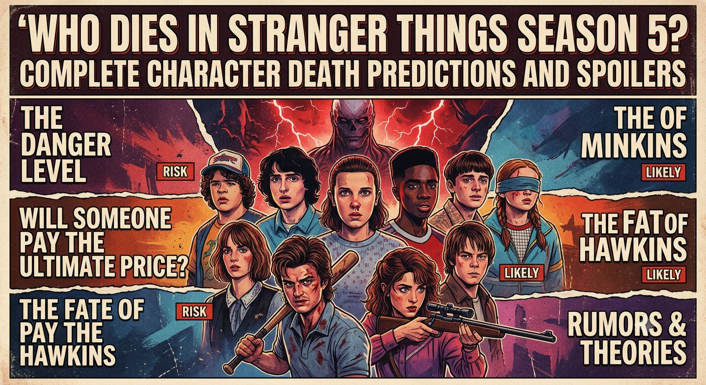 Who Dies in Stranger Things Season 5? Complete Character Death Predictions and Spoilers