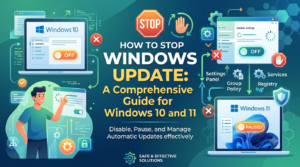 How to Stop Windows Update: A Comprehensive Guide for Windows 10 and 11