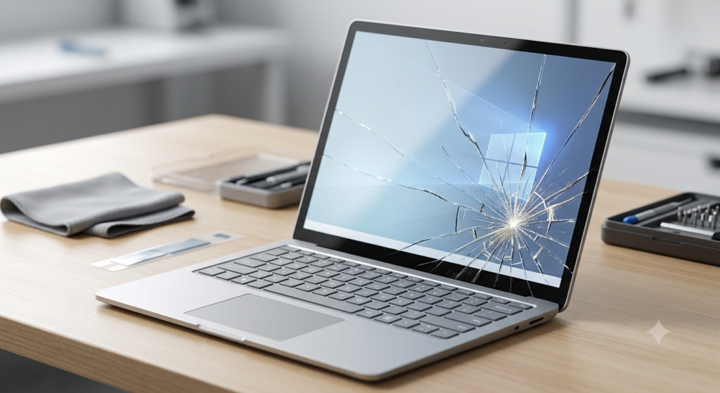 Dealing with a Surface Laptop 3 Cracked Screen: A Comprehensive Repair Guide