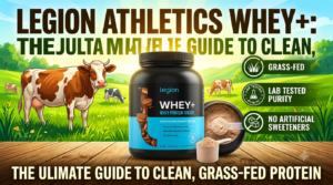 Legion Athletics Whey+ whey protein isolate powder