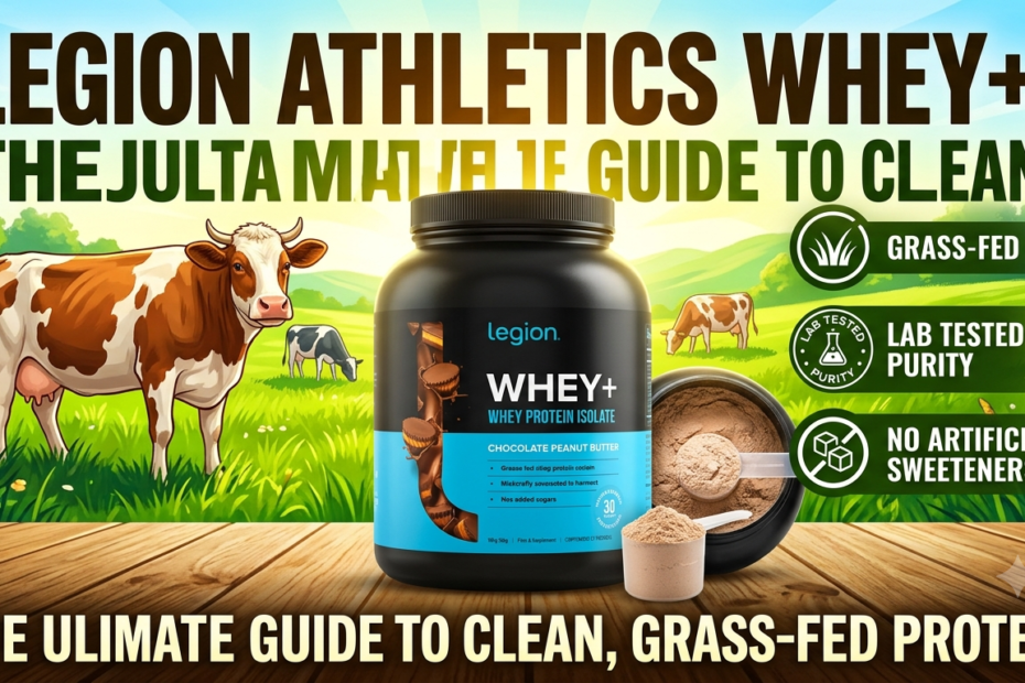 What Is Legion Athletics Whey+ Whey Protein Isolate Powder?