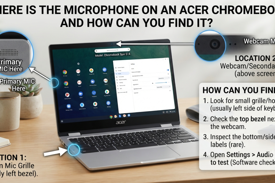 Where Is the Microphone on an Acer Chromebook and How Can You Find It?