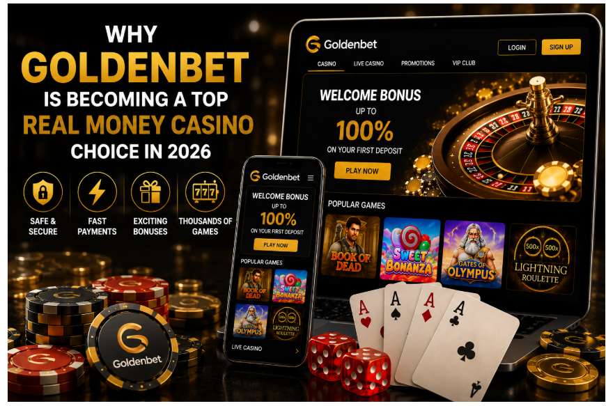 Why Goldenbet Is Becoming a Top Real Money Casino Choice in 2026 Why Goldenbet Is Becoming a Top Real Money Casino Choice in 2026