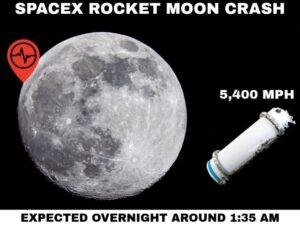 SpaceX Rocket Moon Crash 5400 MPH – NASA Data Benefit?