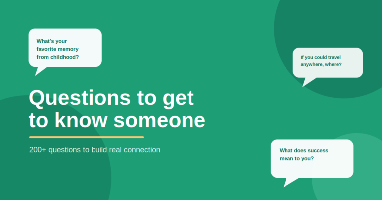 Questions to Get to Know Someone: A Complete Conversation Guide Questions to Get to Know Someone: A Complete Conversation Guide
