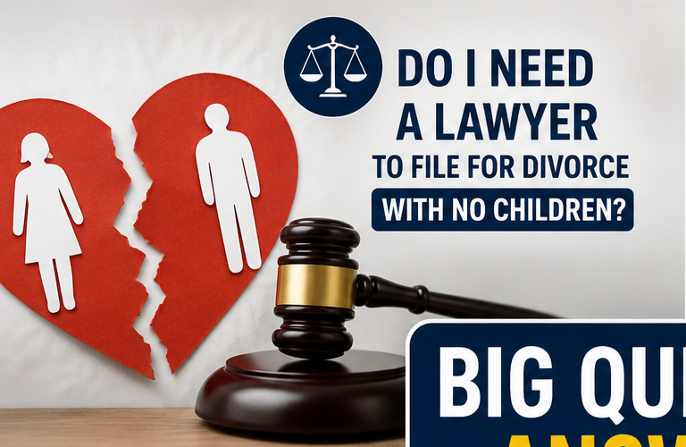 Do I Need a Lawyer to File for Divorce With No Children?